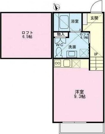 コンフォルト中山の物件間取画像